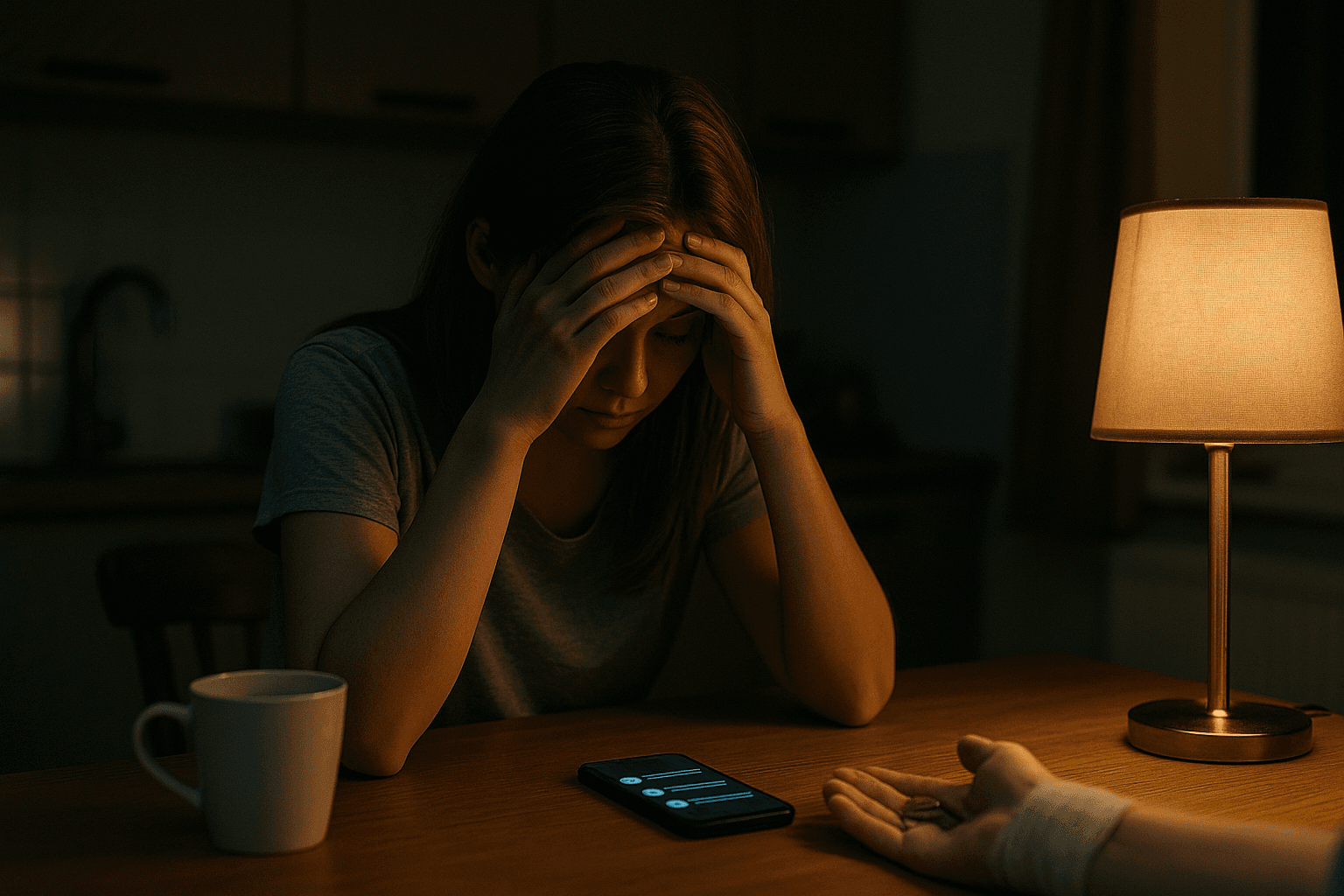 sad woman